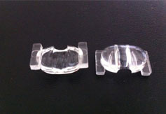 大功率LED路燈專用透鏡，花生米透鏡， led雙角度透鏡 ，led路燈透鏡