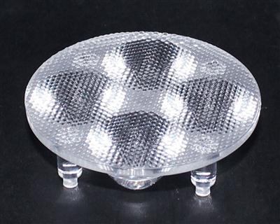 光學(xué)透鏡,大功率led透鏡,連體天花燈透鏡，XJ-50-4*1帶腳珠面